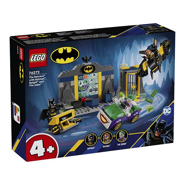 76272 Batcueva con Batman™, Batgirl™ y The Joker™ (184 piezas)