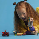 76287 Iron Man con Moto y Hulk (68 piezas)