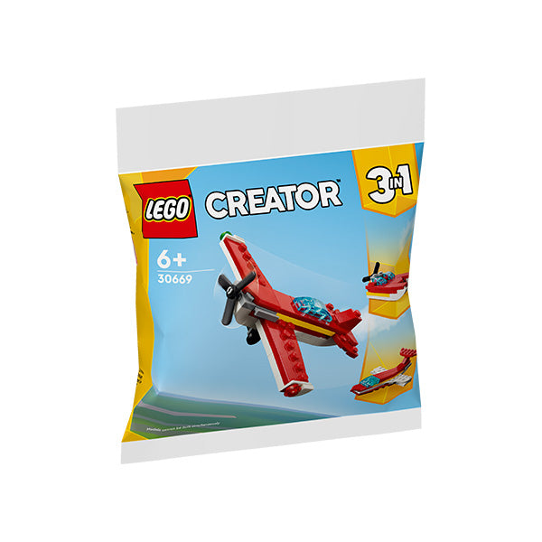 30669 Avión rojo clásico  (51 piezas)