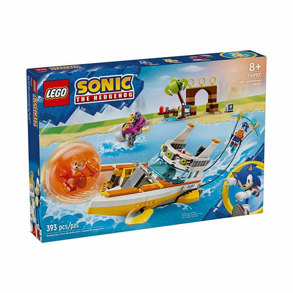 76997 Barco de Aventuras de Tails (393 piezas)