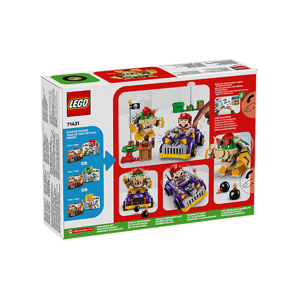 71431 Vehículo monstruoso de bowser (458 piezas)