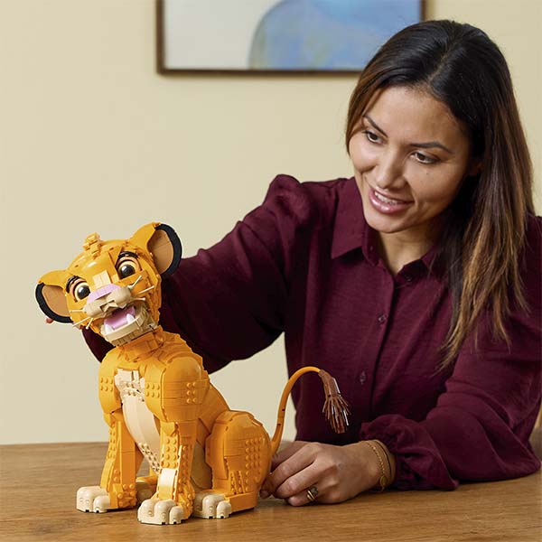 43247 El Rey León: Simba joven (1445 piezas)