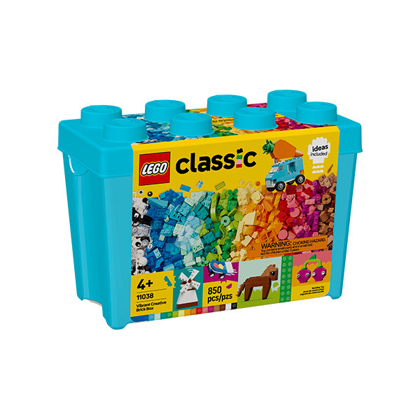 11038 Caja de bricks creativos vibrantes (850 piezas)