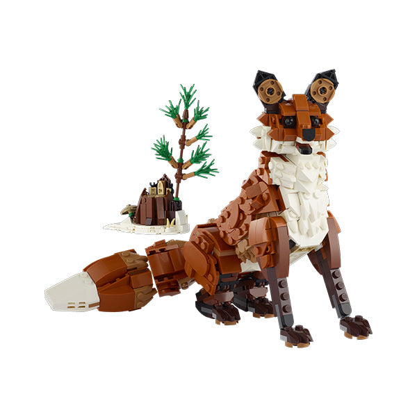 31154 Animales del Bosque: Zorro Rojo 3en1 (667 piezas)