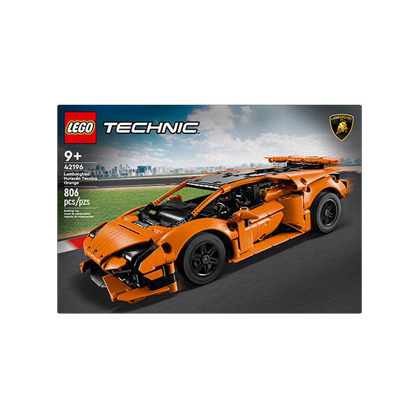 42196 Lamborghini huracán tecnica naranja set  (806 piezas)