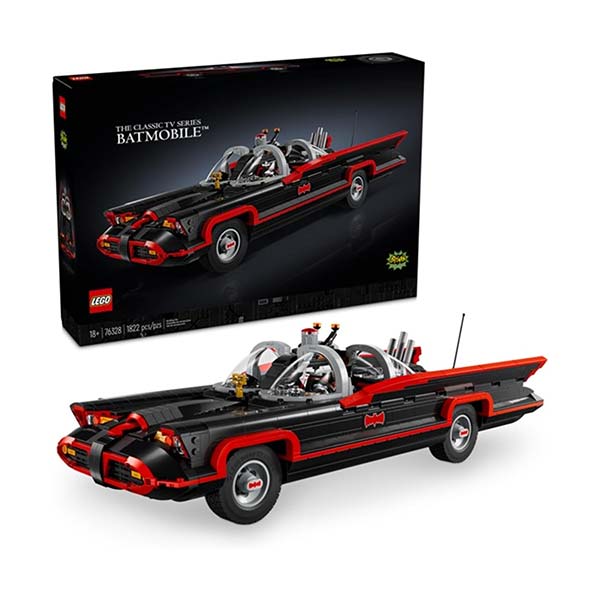 76328 El Batimóvil™ de la Serie Clásica de Televisión (1822 piezas)