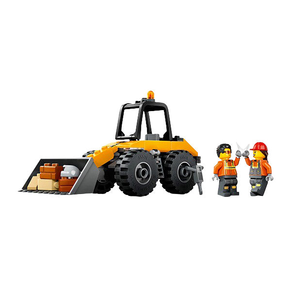 60450 Cargadora con ruedas amarillas  (81 piezas)