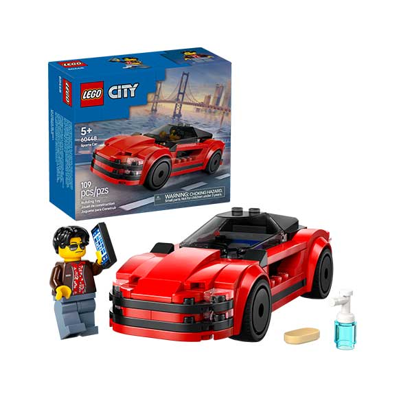 60448 Deportivo rojo  (109 piezas)