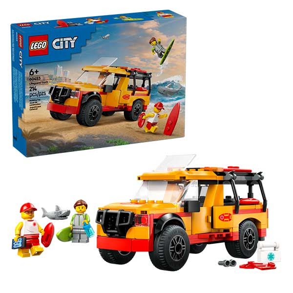 60453 Furgoneta de rescate del socorrista  (214 piezas)