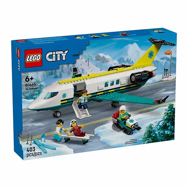 60465 Ambulancia Aérea de Emergencia (403 piezas)