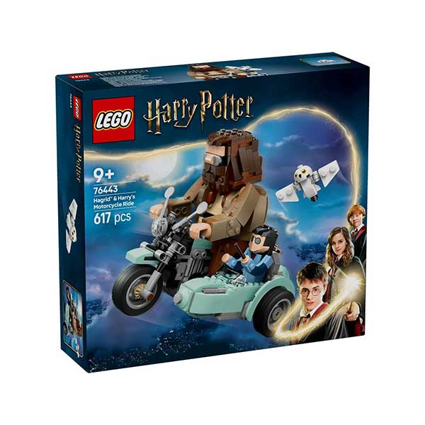 76443 Viaje en moto de Hagrid™ y Harry  (617 piezas)