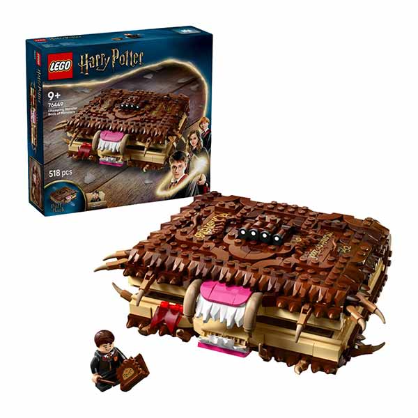 76449 Monstruoso Libro de los Monstruos Mordedor (518 piezas)