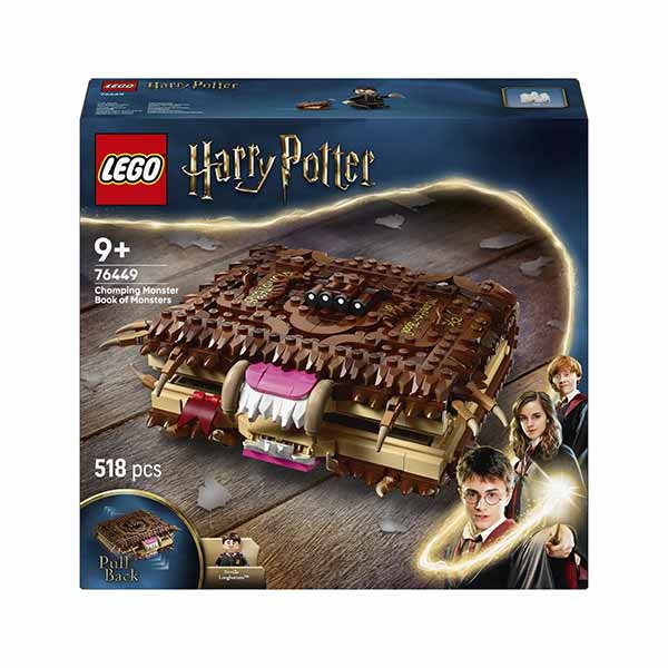 76449 Monstruoso Libro de los Monstruos Mordedor (518 piezas)