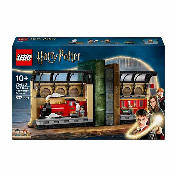 76450 Rincón entre Libros: Expreso de Hogwarts™ (832 piezas)