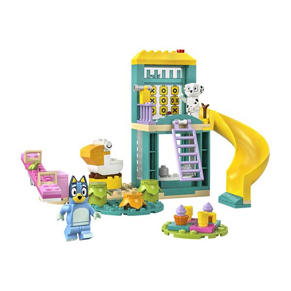 11201 Diversión en el Parque de Juegos con Bluey y Chloe (104 piezas)