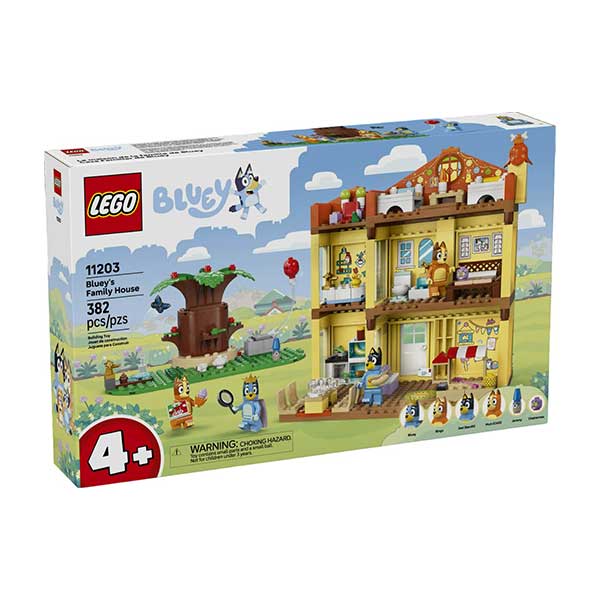 11203 Casa Familiar de Bluey (382 piezas)