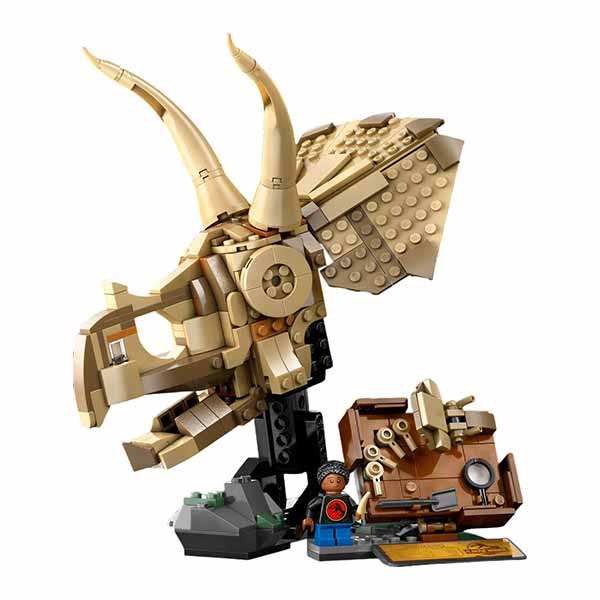 76969 Fósiles de dinosaurio: Cráneo de Triceratops (468 piezas)