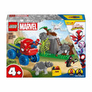 11199 Todoterreno dinosaurio y equipo spidey al rescate  (136 piezas)