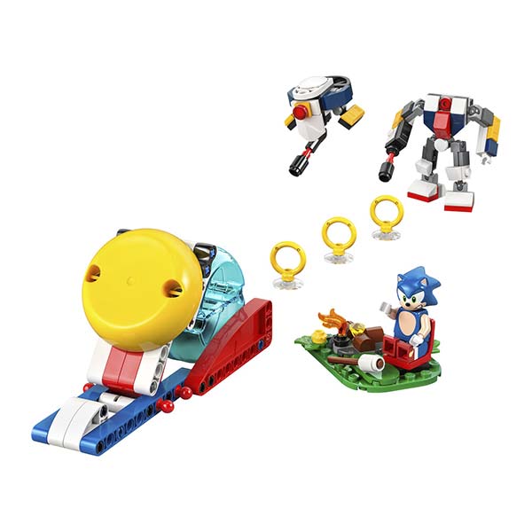 77001 Batalla de sonic en la hoguera  (177 piezas)