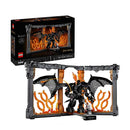 10367 Rincón entre Libros: El Señor de los Anillos: Balrog™ (1201 piezas)