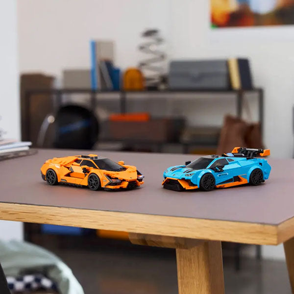 77238 Lamborghini Revuelto y Huracán STO (607 piezas)