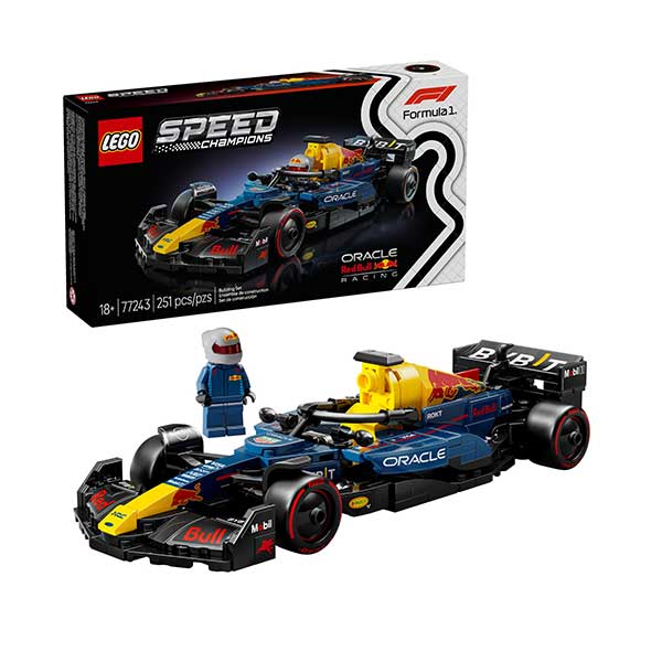 77243 Coche de carreras Oracle Red Bull Racing RB20 F1® (251 piezas)