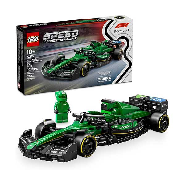 77245 Coche de carreras Aston Martin Aramco F1® AMR24 (269 piezas)