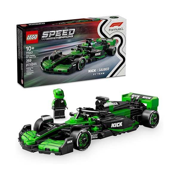 77247 Coche de carreras KICK Sauber F1® Team C44 (259 piezas)