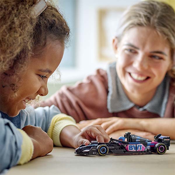 77248 Coche de carreras BWT Alpine F1® Team A524 (258 piezas)