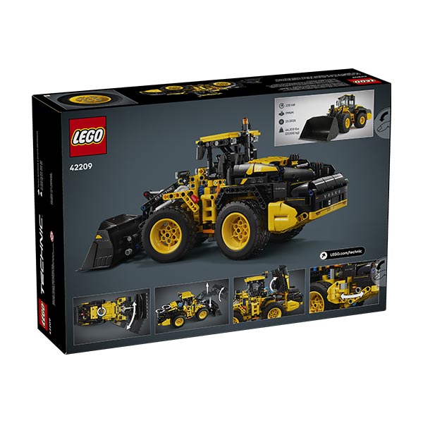 42209 Cargadora con Ruedas Volvo L120 Electric (973 piezas)