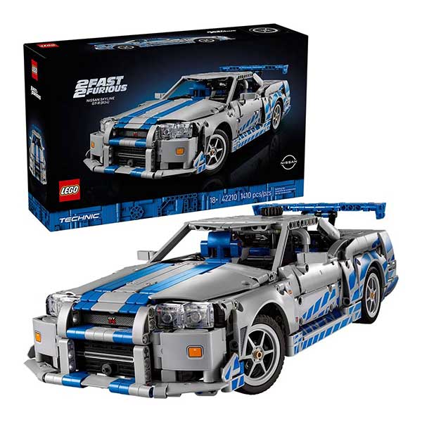 42210 Coche Nissan Skyline GT-R (R34) de 2 Fast 2 Furious