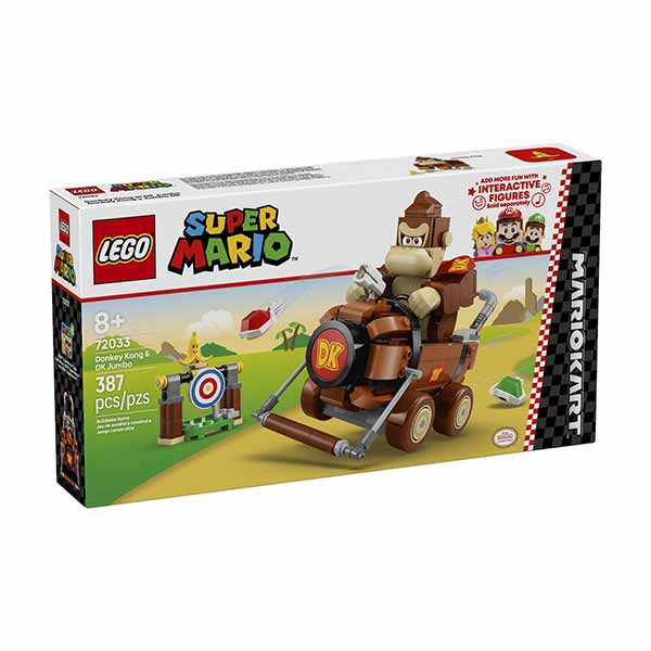 72033 Mario Kart™: Donkey Kong y Jumbo DK (387 piezas)