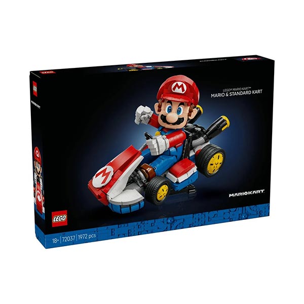 72037 Mario Kart™: Mario y Kart estándar (1972 piezas)