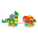 10451 Dinosaurios sobre Ruedas 3en1 (108 piezas)