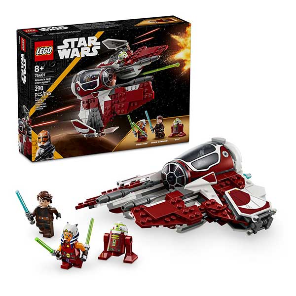 75401 Interceptor Jedi de Ahsoka  (290 piezas)