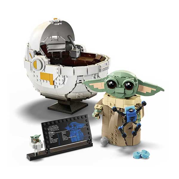 75403 Grogu™ con aerocuna  (1048 piezas)