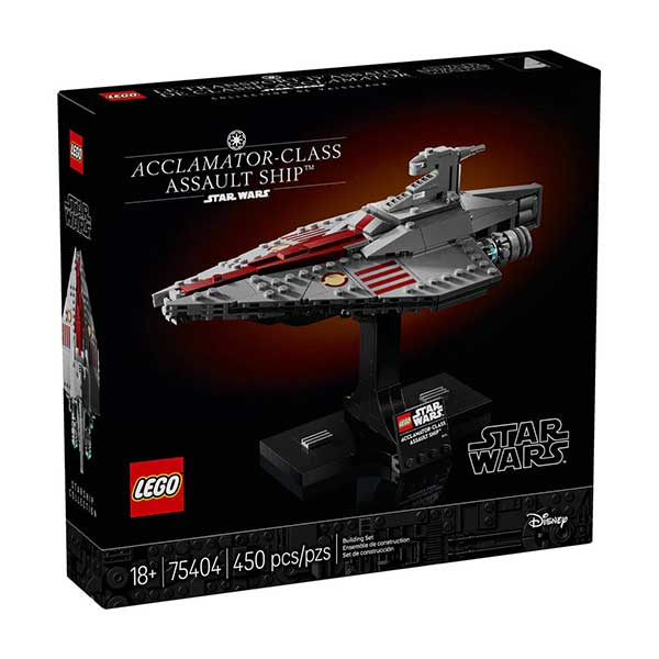 75404 Nave de asalto clase Acclamator  (450 piezas)
