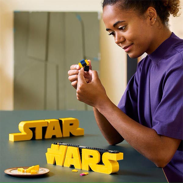 75407 Logo Tipo de Star Wars (700 piezas)