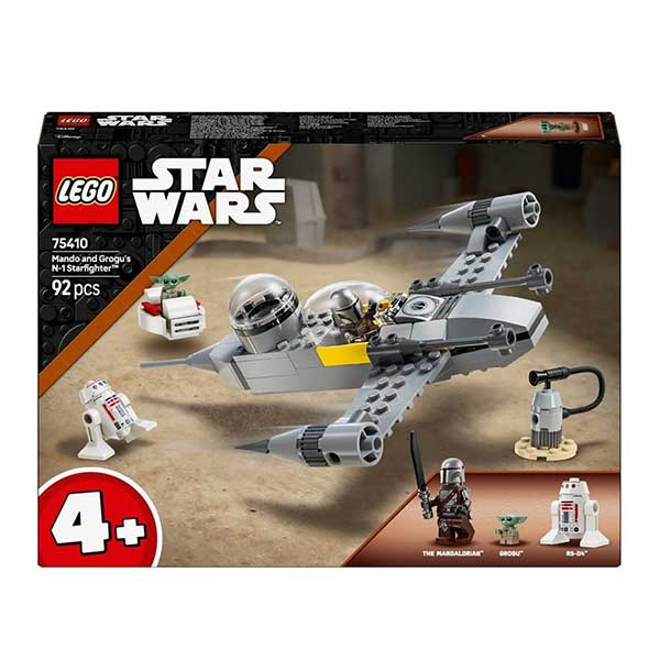 75410 Caza estelar N-1 de mando y Grogu  (92 piezas)