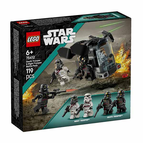 75412 Pack de Combate: Soldado de la Muerte y Soldado de la Noche (143 piezas)