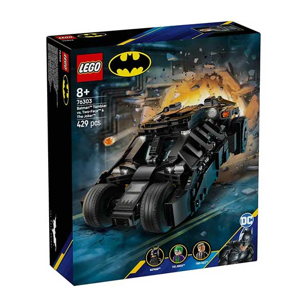 76303 Tumbler de Batman™ vs. Two Face™ y The Joker™  (429 piezas)