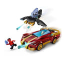 76310 Deportivo de Iron Man y Black Panther vs. Hulk rojo  (295 piezas)