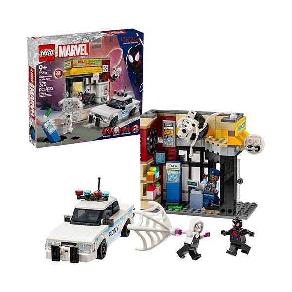 76311 Multiverso arácnido: Miles Morales vs. Mancha  (375 piezas)