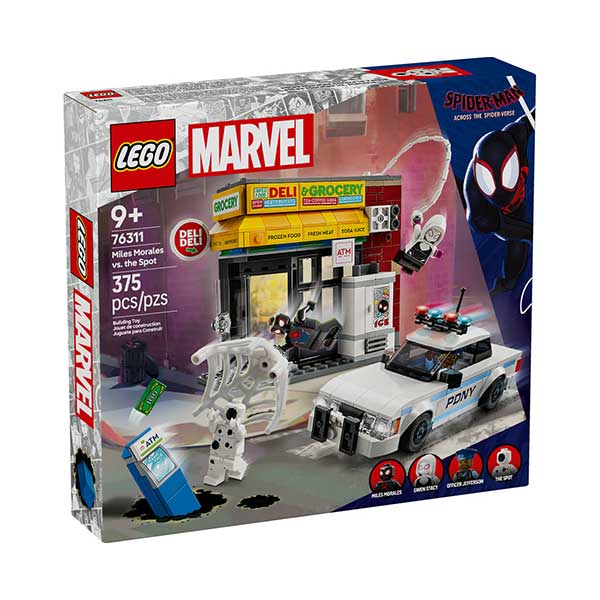 76311 Multiverso arácnido: Miles Morales vs. Mancha  (375 piezas)
