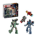 76320 Iron Man y Máquina de Guerra vs. Drones de Hammer (204 piezas)