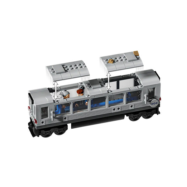 76321 Spider-Man vs. Doc Ock: Escena del Tren Subterráneo (393 piezas)