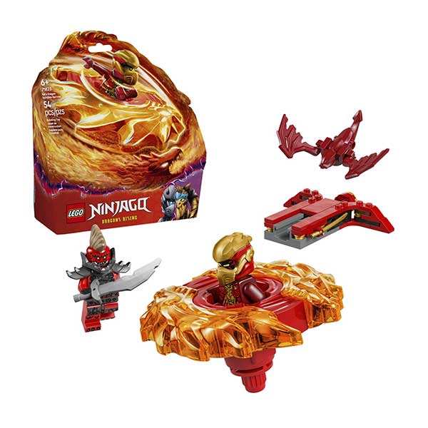 71823 Spinner de spinjitzu del dragón de Kai  (54 piezas)