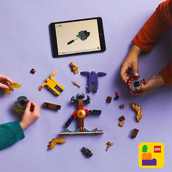 71826 Pack de combate: Spinjitzu del dragón  (186 piezas)