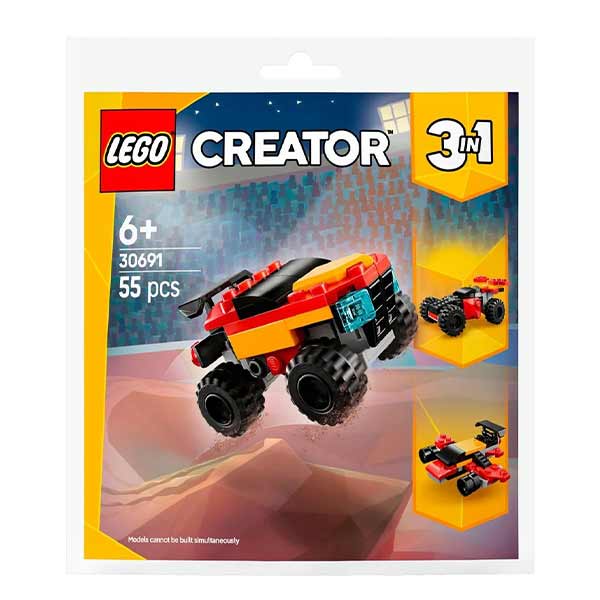 30691 Mini camión monstruo convertible  (55 piezas)