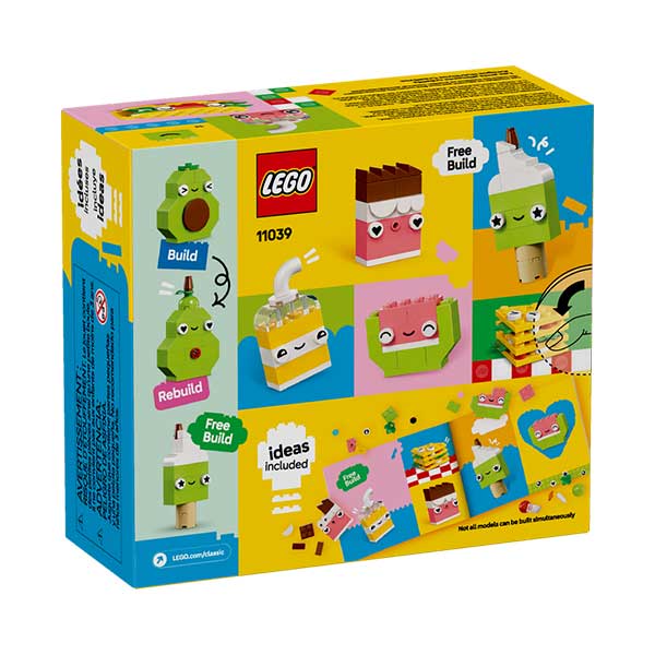 11039 Amigos nutritivos creativos  (150 piezas)